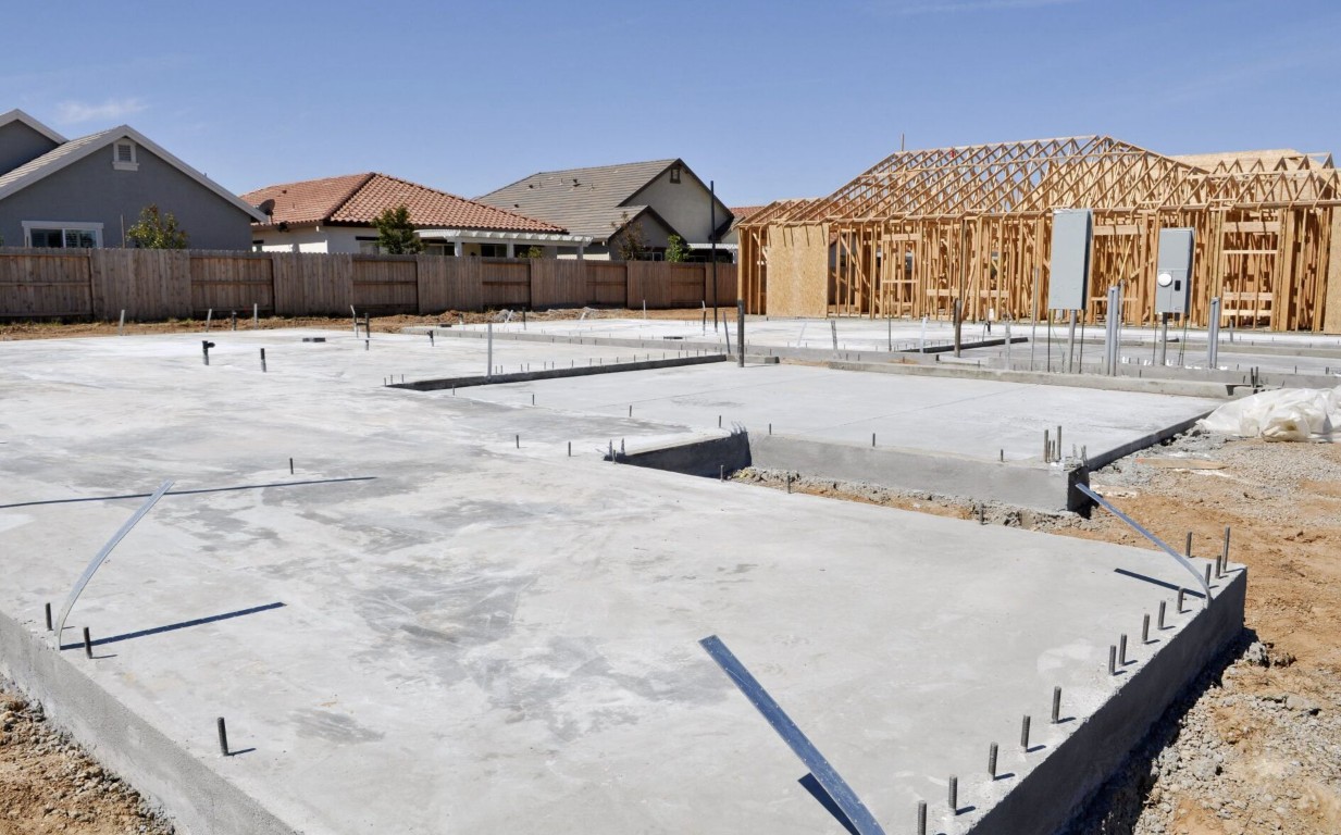 Professional concrete foundation and slab work in San Luis, AZ